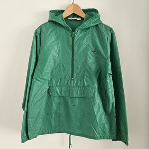 Vintage Izod Lacoste Hooded Windbreaker Jacket Extra Large 80s
